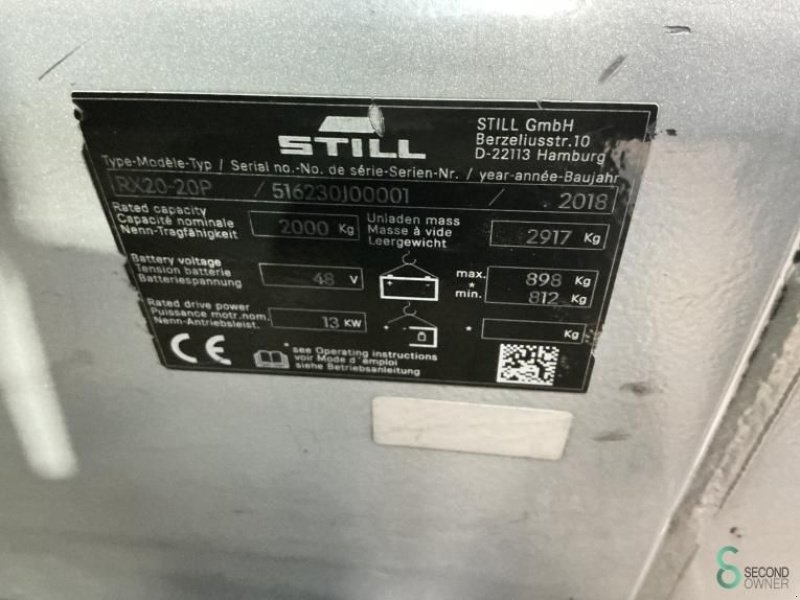 Frontstapler типа Still RX20-20PL, Gebrauchtmaschine в Wijchen (Фотография 9)