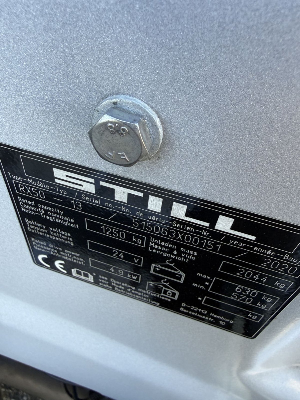 Frontstapler van het type Still rx50-13, Gebrauchtmaschine in Heythuysen (Foto 5)