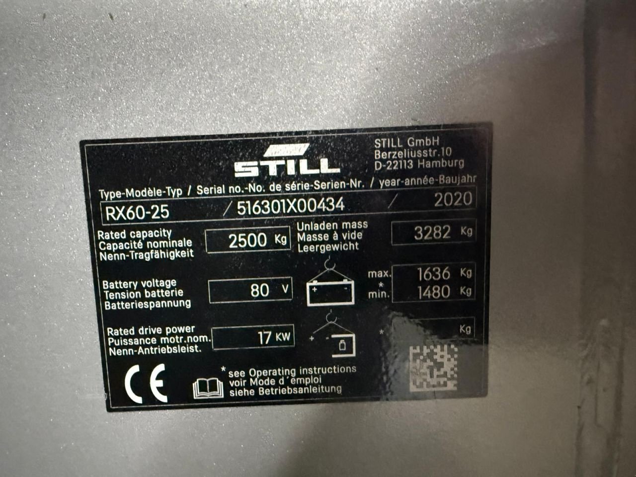 Frontstapler от тип Still RX60-25, Gebrauchtmaschine в Vianen (Снимка 5)