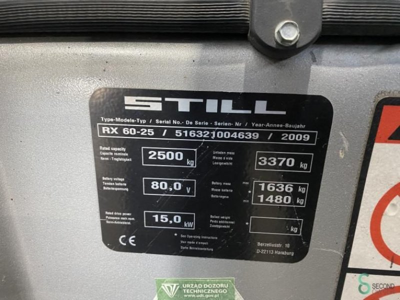 Frontstapler of the type Still RX60-25, Gebrauchtmaschine in Wijchen (Picture 5)
