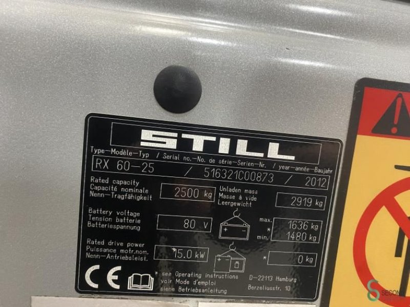 Frontstapler of the type Still RX60-25, Gebrauchtmaschine in Wijchen (Picture 10)