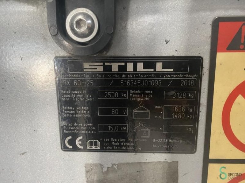 Frontstapler del tipo Still RX60-25, Gebrauchtmaschine en Wijchen (Imagen 5)