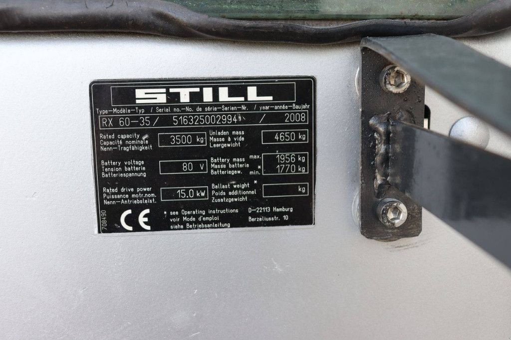 Frontstapler του τύπου Still RX60-35, Gebrauchtmaschine σε Antwerpen (Φωτογραφία 9)