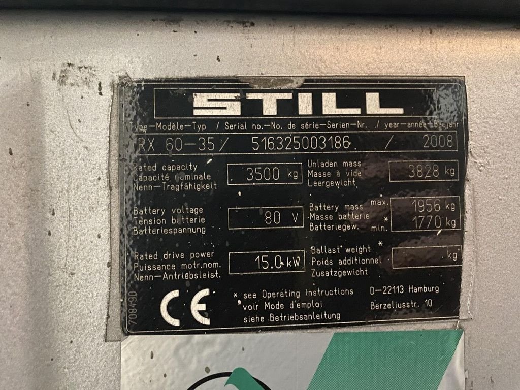 Frontstapler of the type Still RX60-35, Gebrauchtmaschine in 's-Heer Arendskerke (Picture 7)