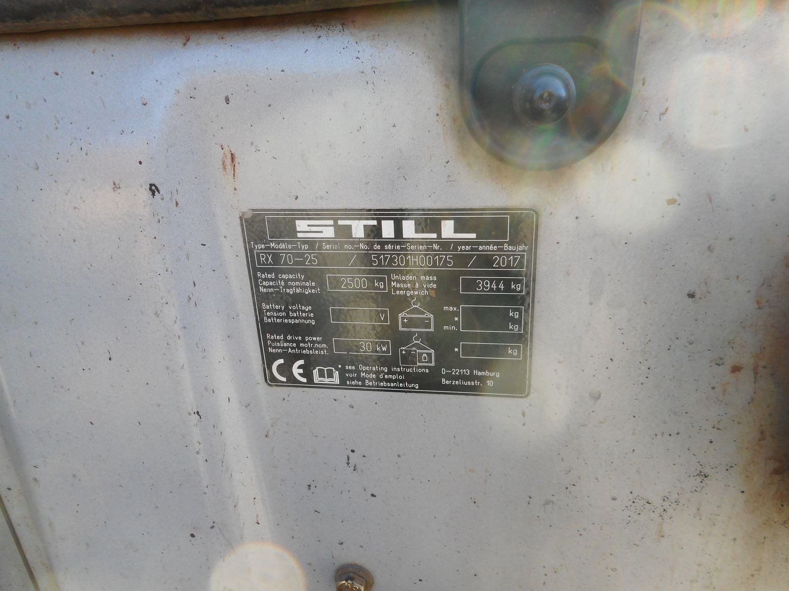 Frontstapler typu Still RX70-25D mit SS + LS + 4. Ventil, Gebrauchtmaschine w St. Nikolai ob Draßling (Zdjęcie 8)