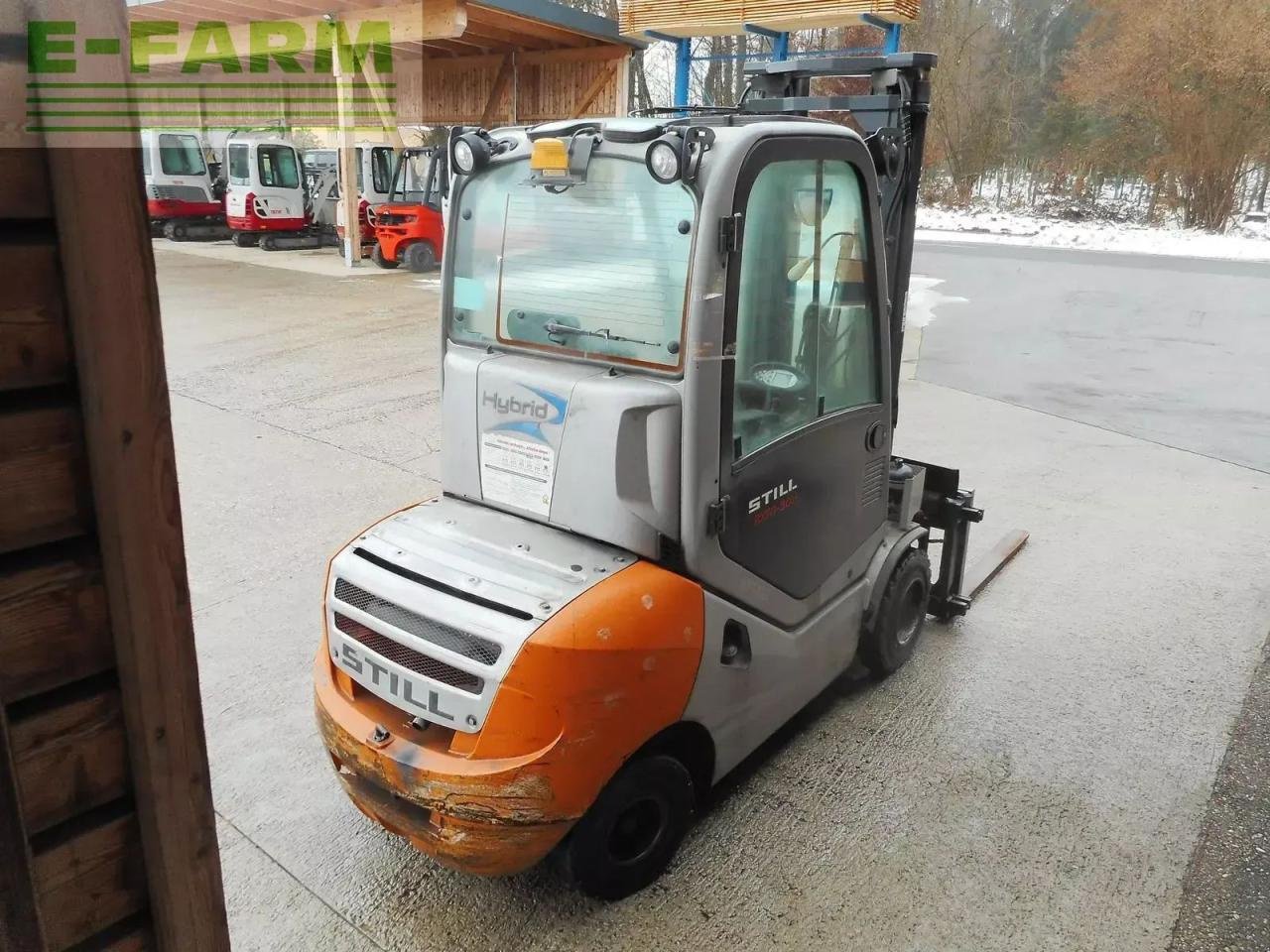 Frontstapler от тип Still rx70-30 triplex 5,38m + ss + zv + kab., Gebrauchtmaschine в ST. NIKOLAI/DR. (Снимка 4)