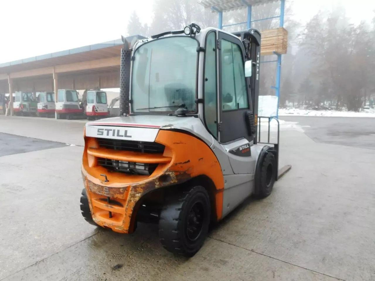 Frontstapler от тип Still rx70-45 ( 4,5 tonnen hubkraft ) ss + ls + kab., Gebrauchtmaschine в ST. NIKOLAI/DR. (Снимка 4)