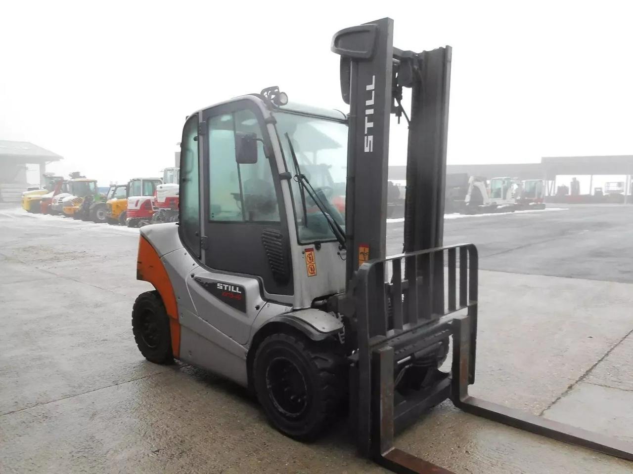Frontstapler от тип Still rx70-45 ( 4,5 tonnen hubkraft ) ss + ls + kab., Gebrauchtmaschine в ST. NIKOLAI/DR. (Снимка 5)