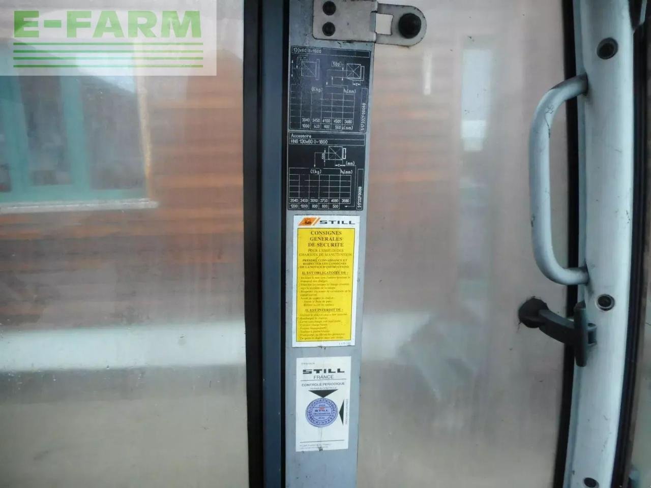 Frontstapler от тип Still rx70-45 ( 4,5 tonnen hubkraft ) ss + ls + kab., Gebrauchtmaschine в ST. NIKOLAI/DR. (Снимка 12)