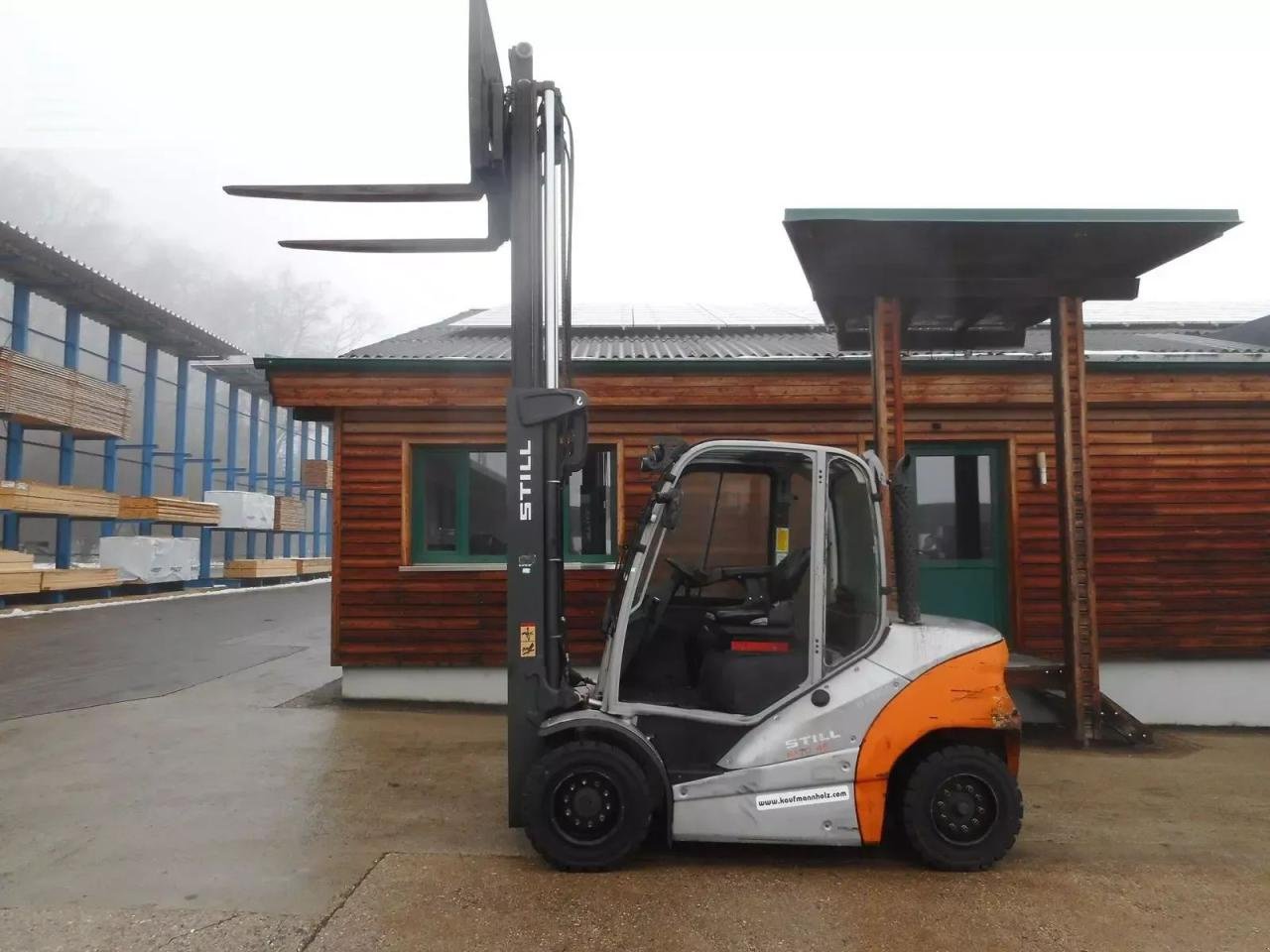 Frontstapler от тип Still rx70-45 ( 4,5 tonnen hubkraft ) ss + ls + kab., Gebrauchtmaschine в ST. NIKOLAI/DR. (Снимка 20)