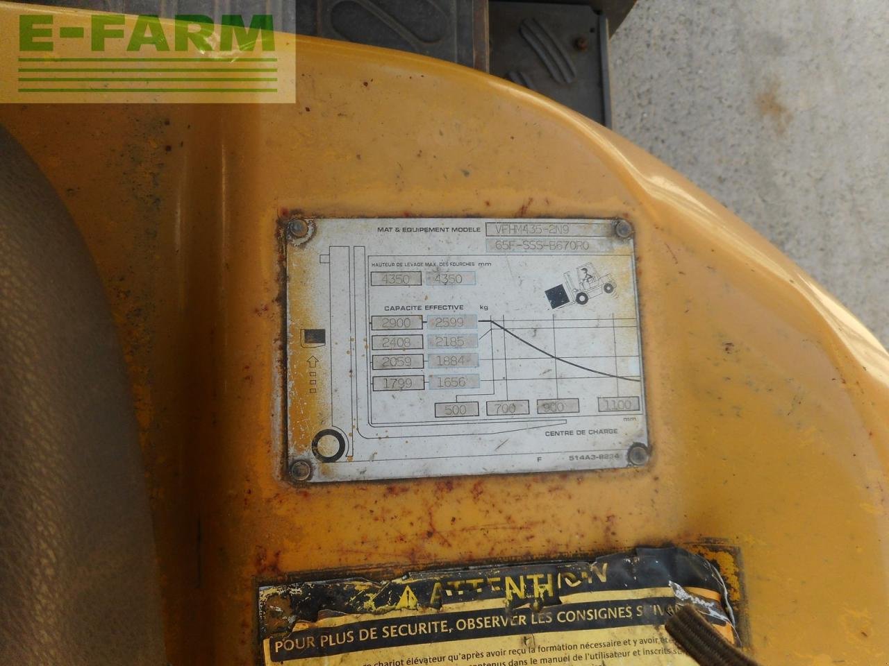 Frontstapler Türe ait TCM fd30t3 triplex 4,35m + seitenschieber, Gebrauchtmaschine içinde ST. NIKOLAI/DR. (resim 9)