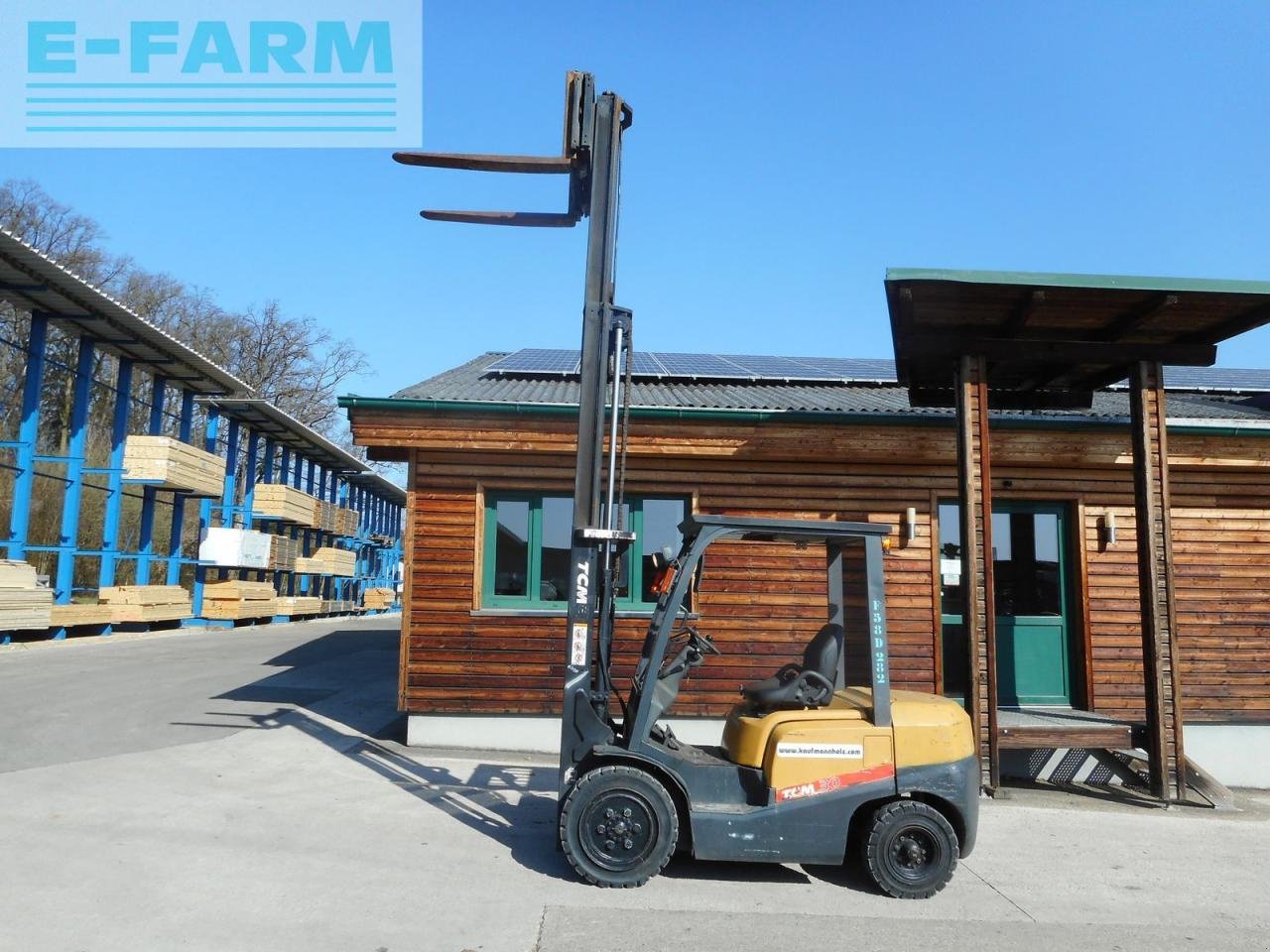 Frontstapler Türe ait TCM fd30t3 triplex 4,35m + seitenschieber, Gebrauchtmaschine içinde ST. NIKOLAI/DR. (resim 16)