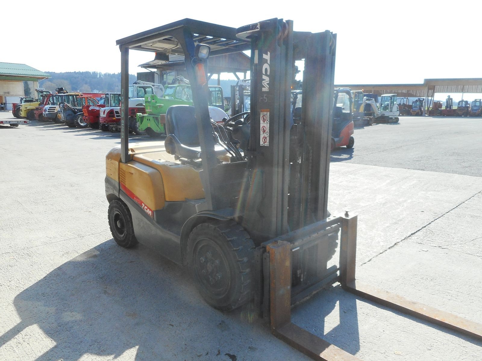 Frontstapler от тип TCM FD30T3 Triplex 4,35m + Seitenschieber, Gebrauchtmaschine в St. Nikolai ob Draßling (Снимка 5)