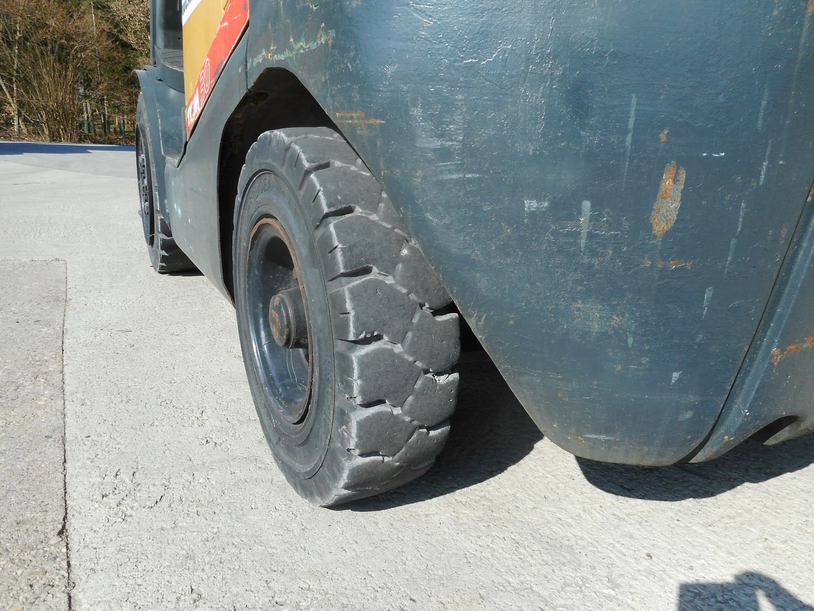 Frontstapler от тип TCM FD30T3 Triplex 4,35m + Seitenschieber, Gebrauchtmaschine в St. Nikolai ob Draßling (Снимка 15)