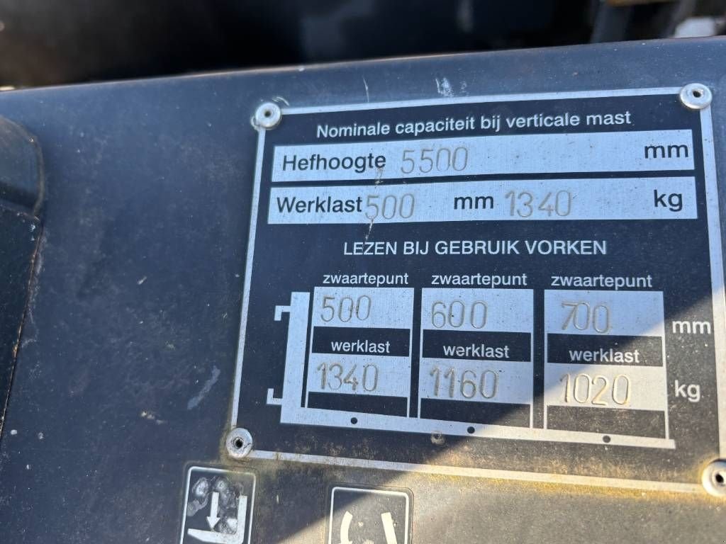 Frontstapler van het type TCM FG15N17T 1.5 ton LPG heftruck triple mast, Gebrauchtmaschine in Hooge mierde (Foto 7)