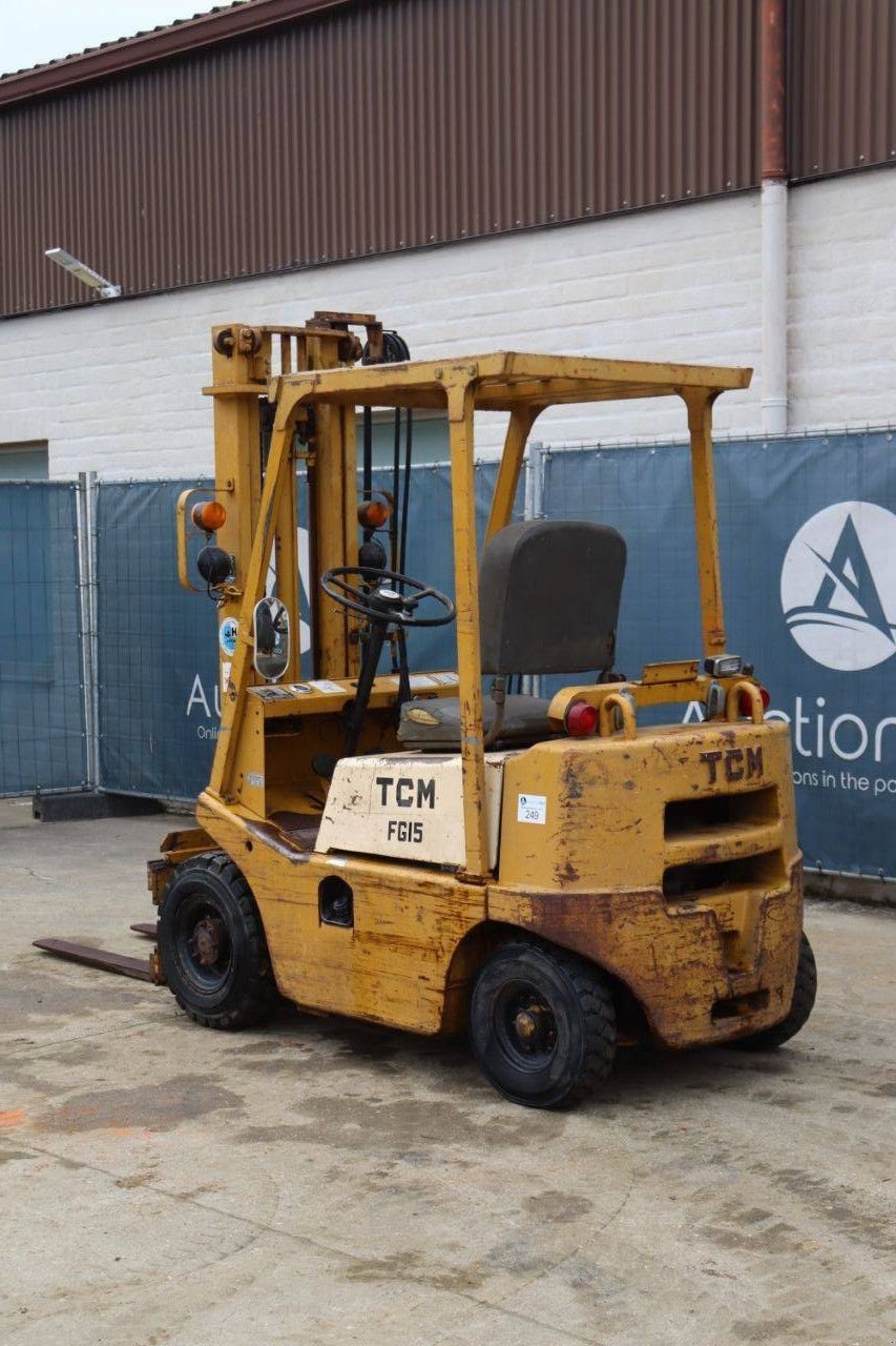 Frontstapler a típus TCM FG15N2, Gebrauchtmaschine ekkor: Antwerpen (Kép 4)