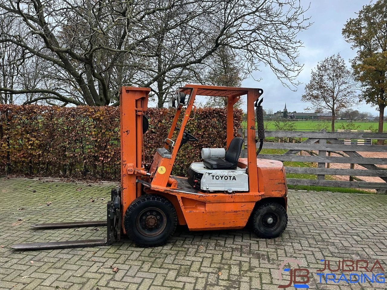 Frontstapler of the type Toyota 02-4FD25, Gebrauchtmaschine in Buggenum (Picture 1)