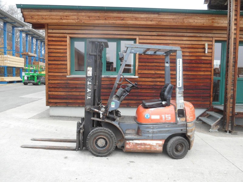 Frontstapler typu Toyota 02-6FDF15 Triplex 4,7m + SS, Gebrauchtmaschine v St. Nikolai ob Draßling (Obrázek 1)