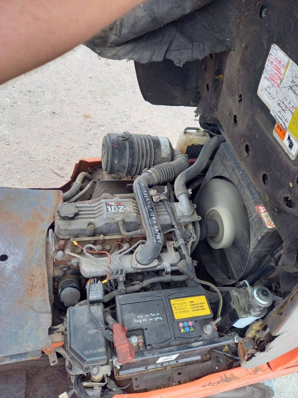 Frontstapler tipa Toyota 02-7FD14, Gebrauchtmaschine u Antwerpen (Slika 7)