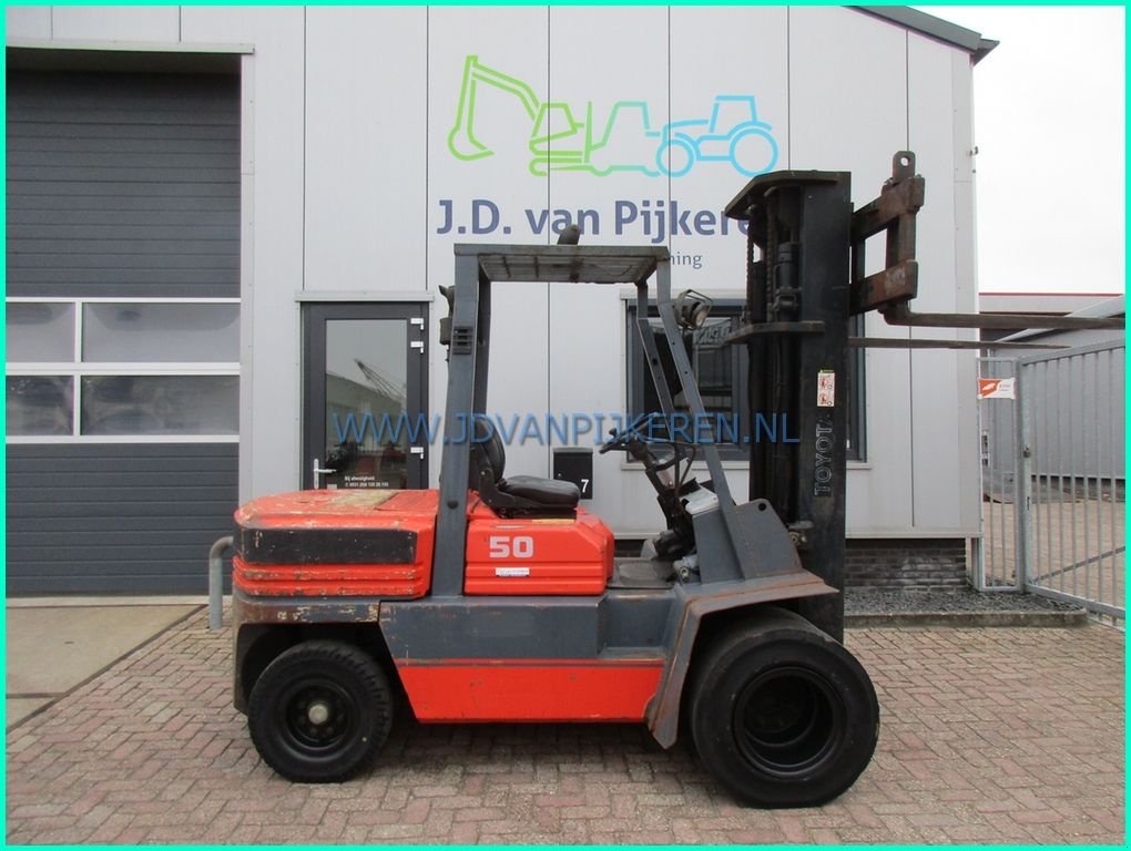 Frontstapler del tipo Toyota 02-7FD45 5000kg, Gebrauchtmaschine en IJsselmuiden (Imagen 10)