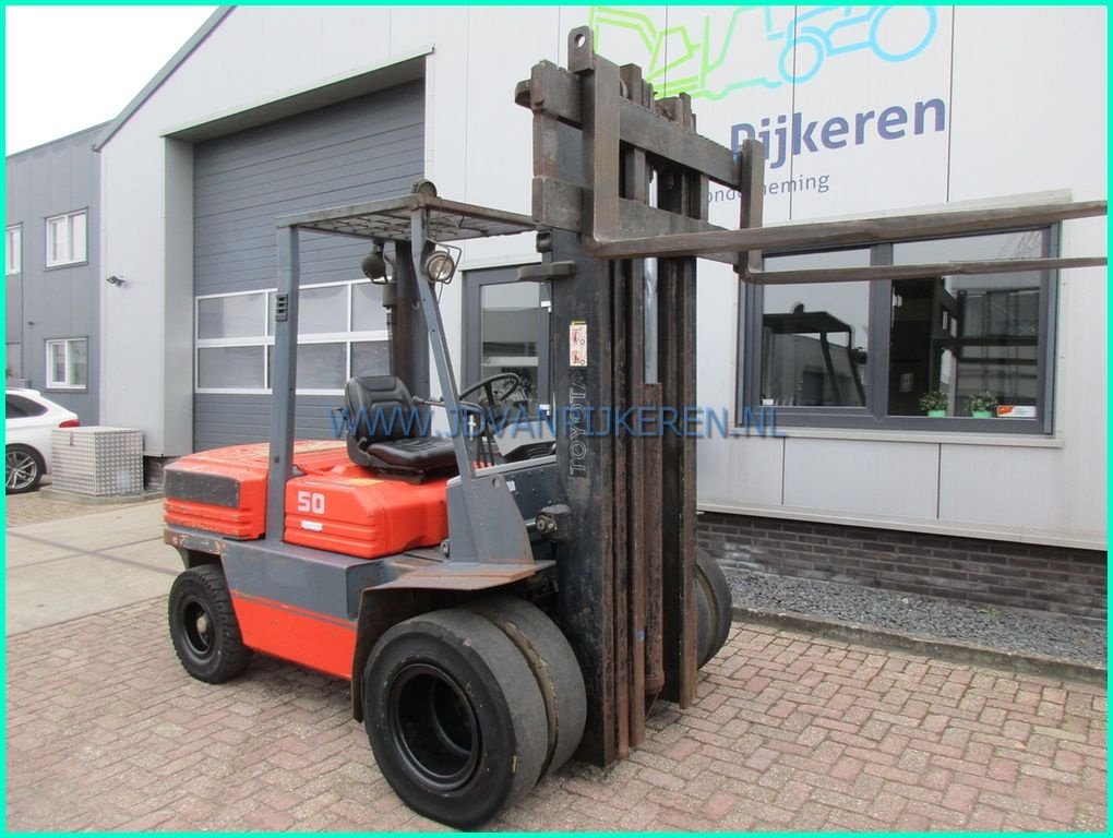 Frontstapler del tipo Toyota 02-7FD45 5000kg, Gebrauchtmaschine en IJsselmuiden (Imagen 9)