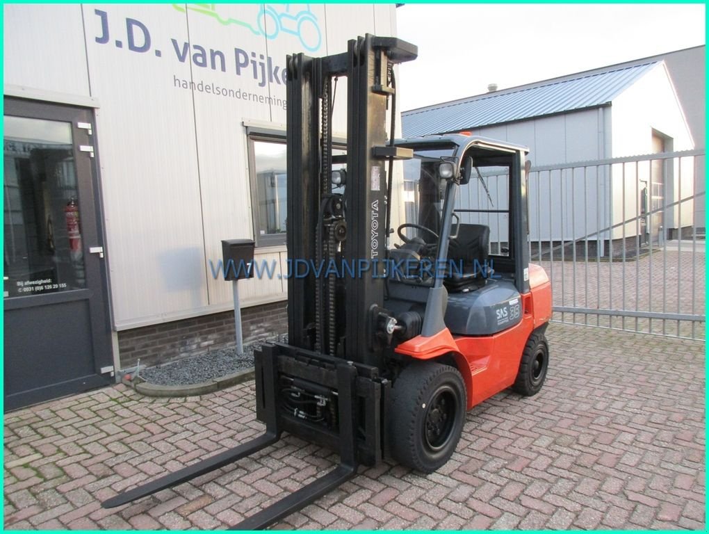 Frontstapler typu Toyota 02-7FDJF35, Gebrauchtmaschine v IJsselmuiden (Obrázek 3)