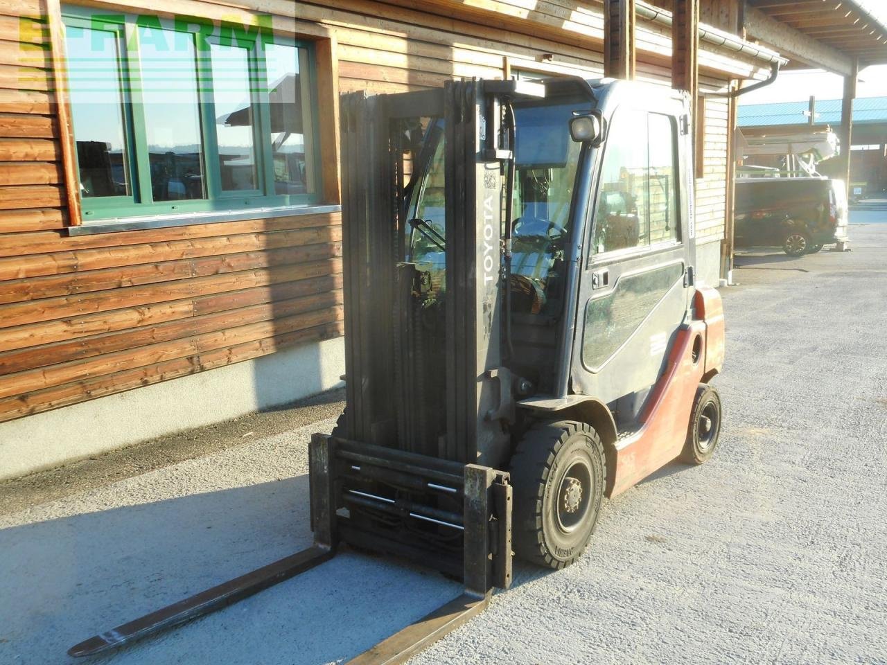 Frontstapler of the type Toyota 02-8fdf25 triplex + ss + zv + kabine, Gebrauchtmaschine in ST. NIKOLAI/DR. (Picture 2)