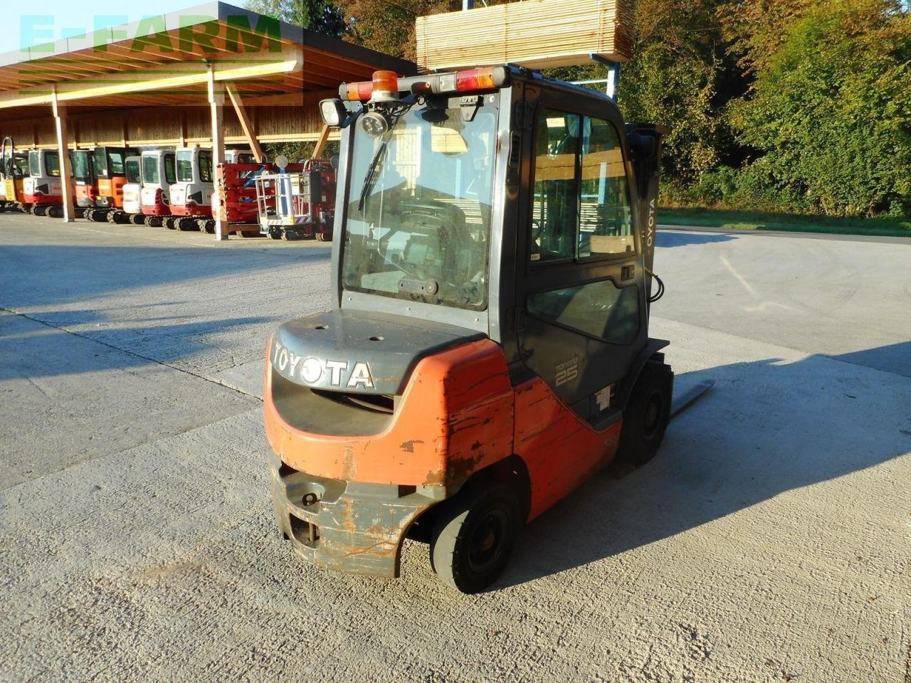 Frontstapler of the type Toyota 02-8fdf25 triplex + ss + zv + kabine, Gebrauchtmaschine in ST. NIKOLAI/DR. (Picture 4)