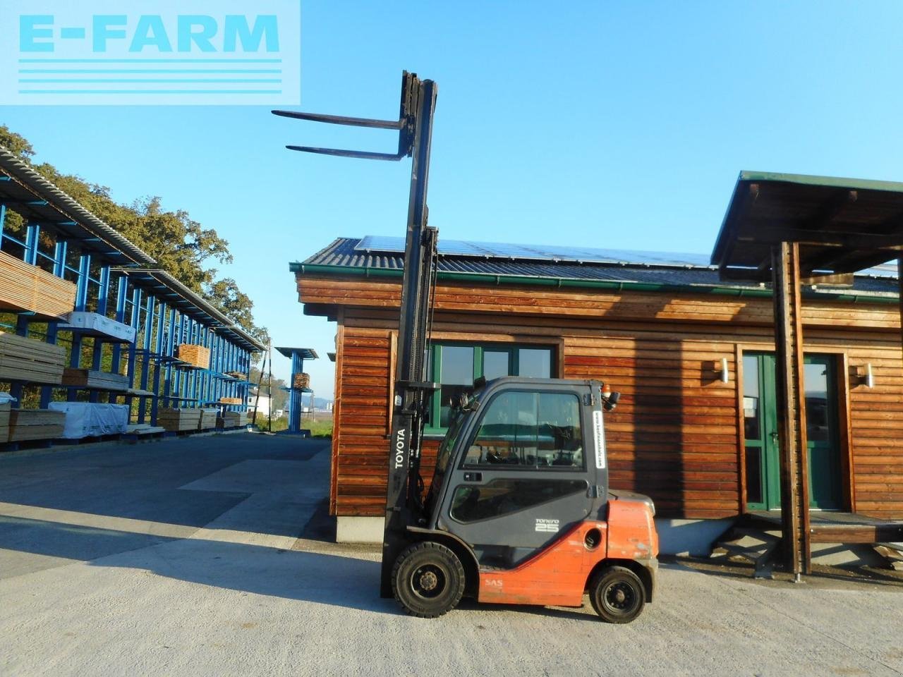 Frontstapler of the type Toyota 02-8fdf25 triplex + ss + zv + kabine, Gebrauchtmaschine in ST. NIKOLAI/DR. (Picture 18)
