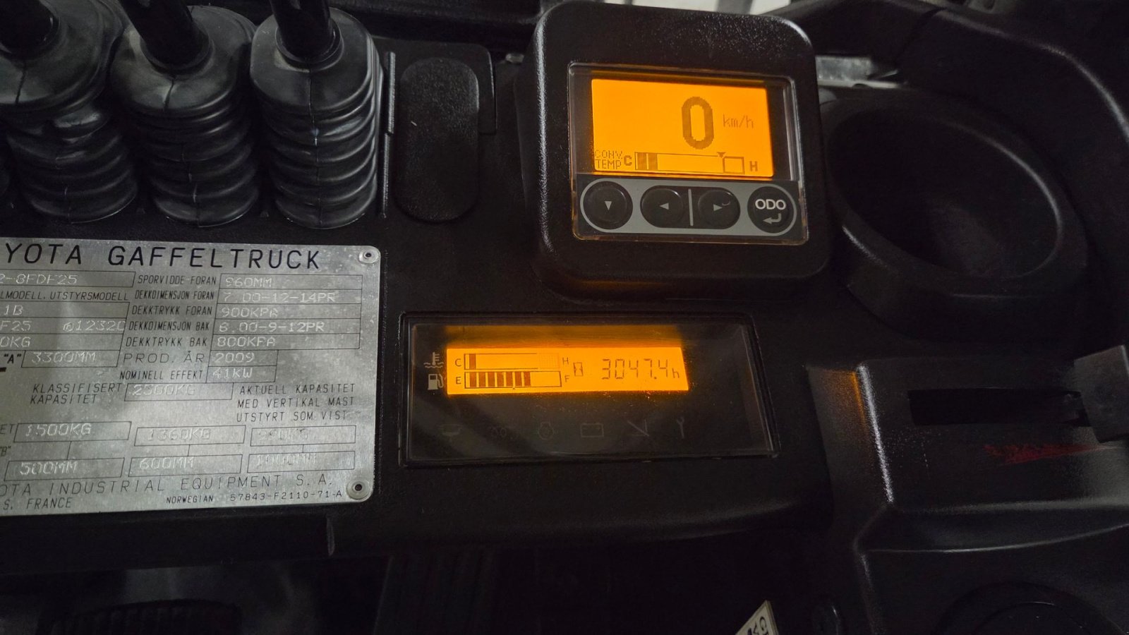 Frontstapler του τύπου Toyota 02-8FDF25, Gebrauchtmaschine σε Ølen (Φωτογραφία 17)