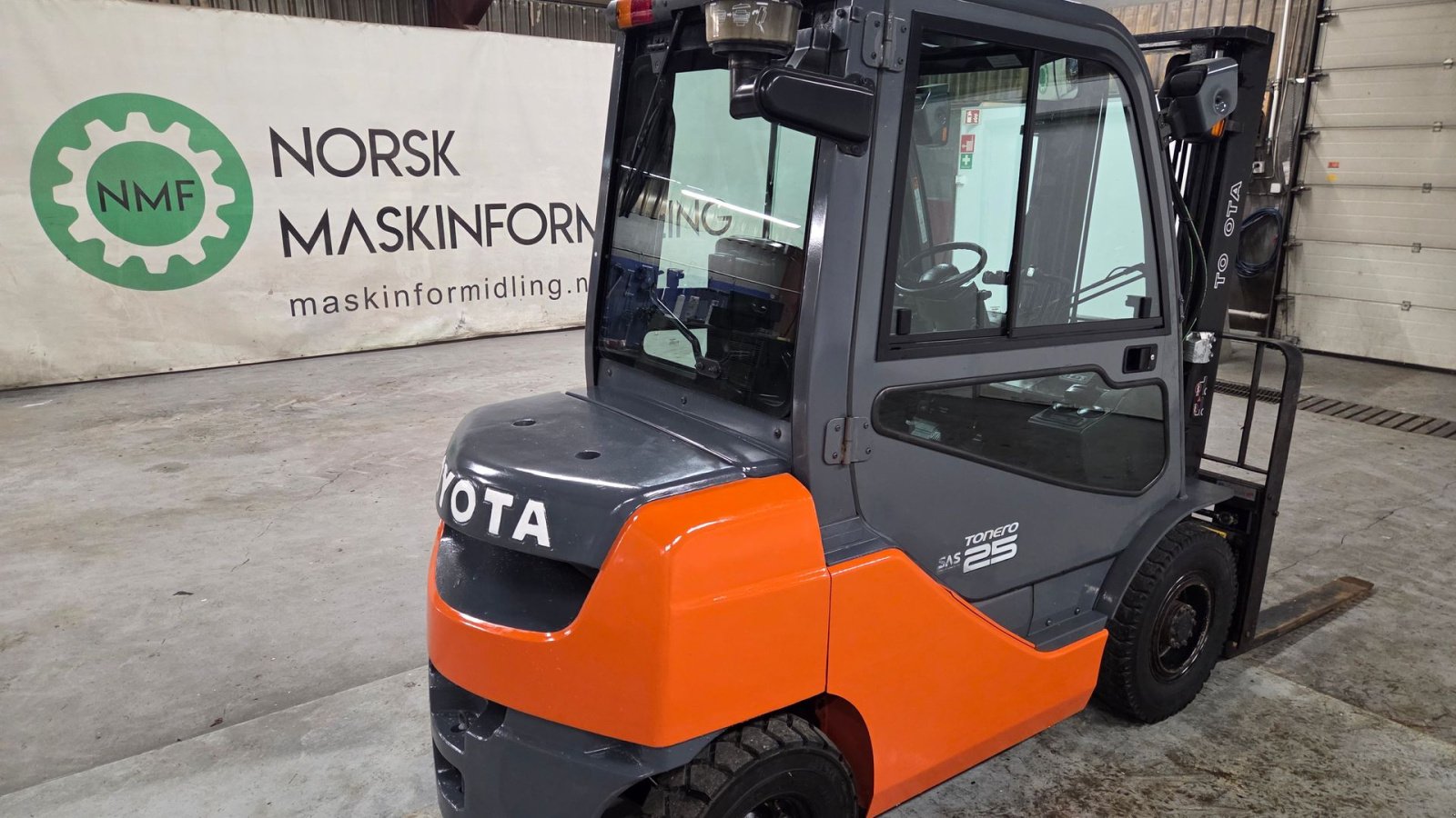 Frontstapler του τύπου Toyota 02-8FDF25, Gebrauchtmaschine σε Ølen (Φωτογραφία 5)