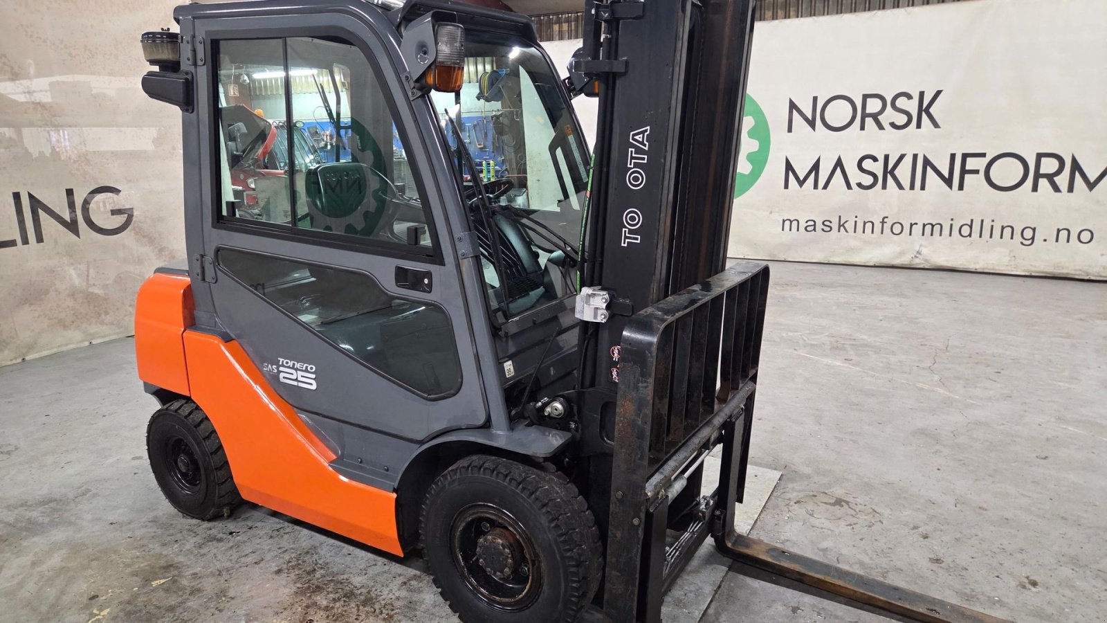 Frontstapler του τύπου Toyota 02-8FDF25, Gebrauchtmaschine σε Ølen (Φωτογραφία 8)