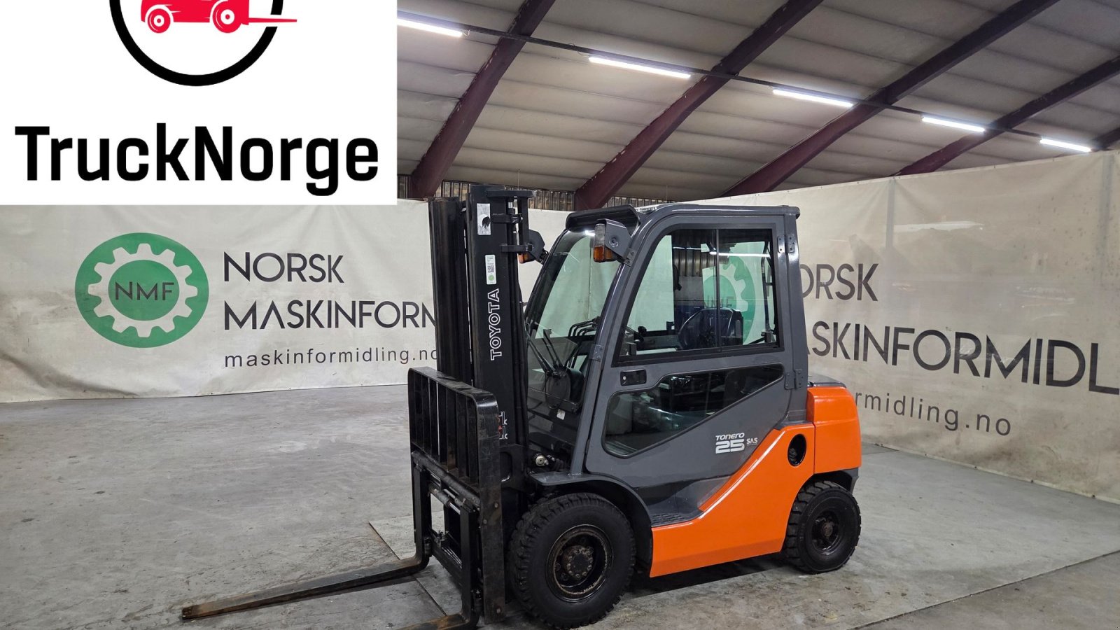 Frontstapler του τύπου Toyota 02-8FDF25, Gebrauchtmaschine σε Ølen (Φωτογραφία 1)