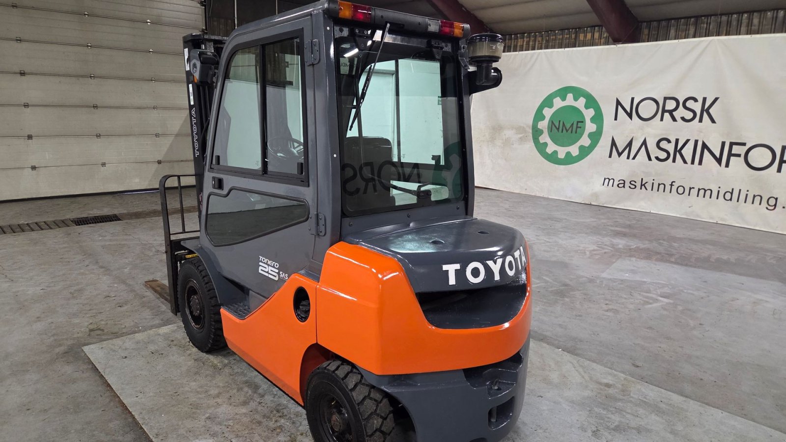 Frontstapler του τύπου Toyota 02-8FDF25, Gebrauchtmaschine σε Ølen (Φωτογραφία 3)