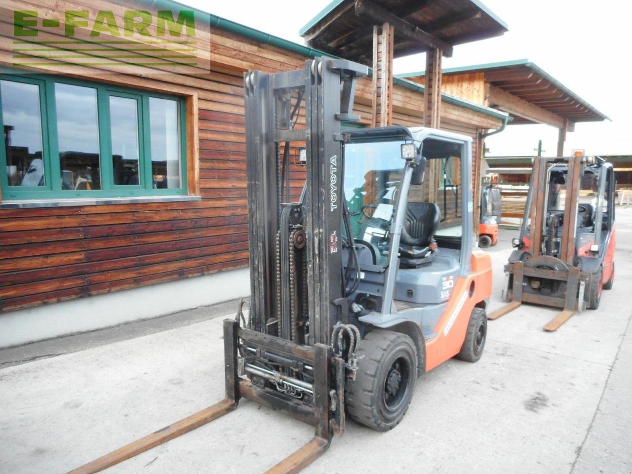 Frontstapler типа Toyota 02-8fdf30 triplex 5m + ss + zv + halbkab., Gebrauchtmaschine в ST. NIKOLAI/DR. (Фотография 2)