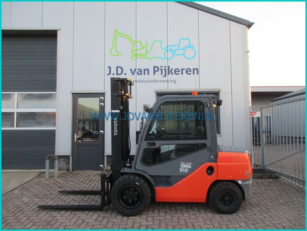 Frontstapler tip Toyota 02-8FDJF35, Gebrauchtmaschine in IJsselmuiden (Poză 1)