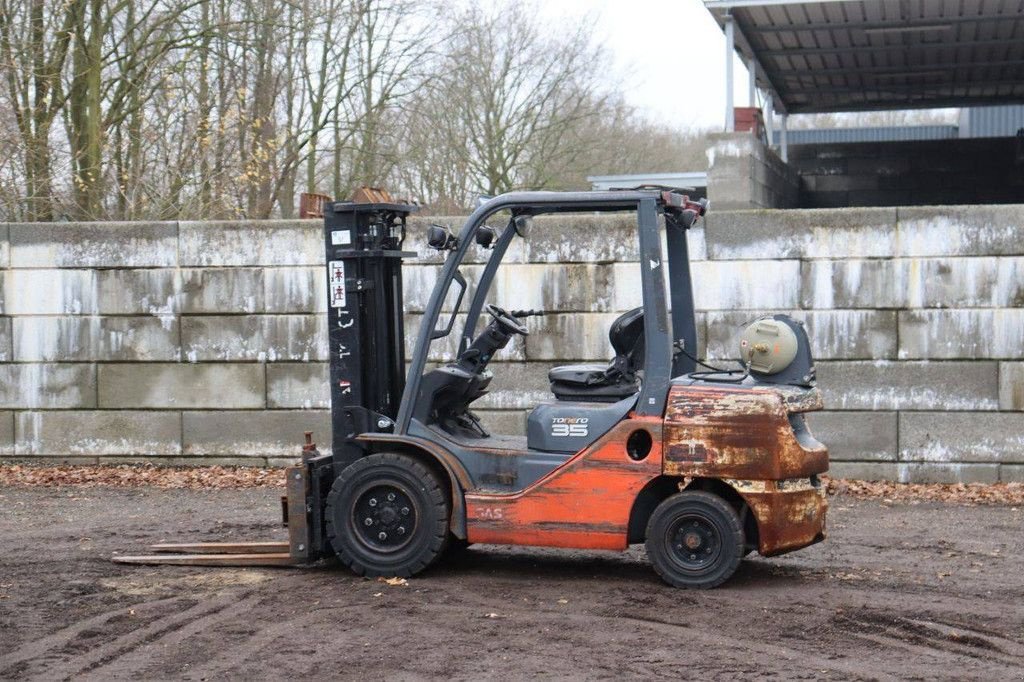 Frontstapler van het type Toyota 02-8FGJF35, Gebrauchtmaschine in Antwerpen (Foto 3)