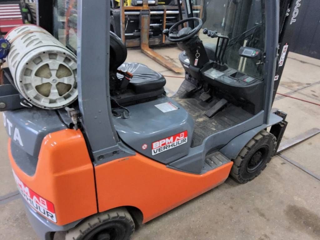 Frontstapler des Typs Toyota 1,5Ton heftruck H02-8FGF15 lpg 1.5t forklift, Gebrauchtmaschine in Hooge mierde (Bild 9)