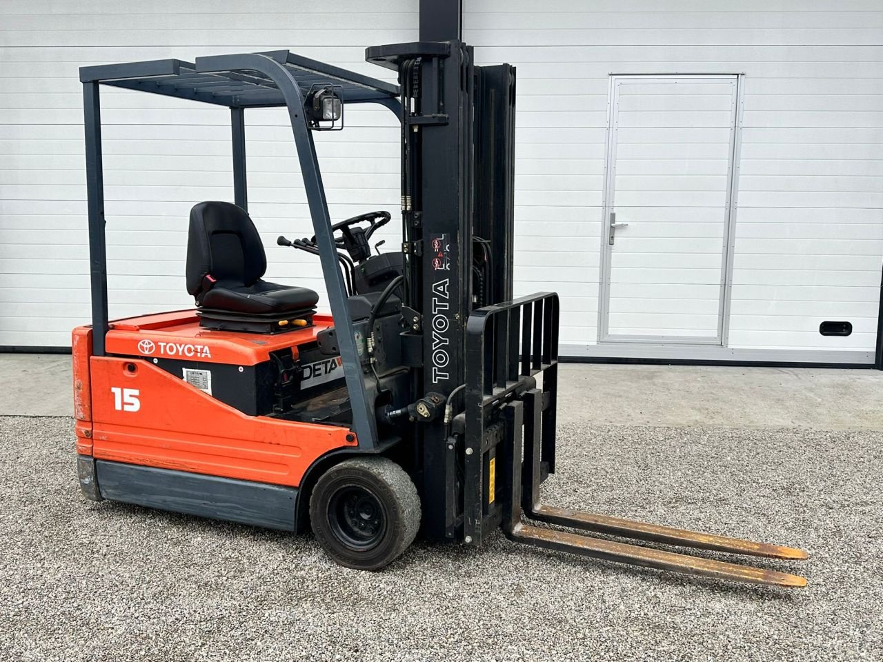 Frontstapler Türe ait Toyota 1.5 TON, Gebrauchtmaschine içinde Linde (dr) (resim 7)