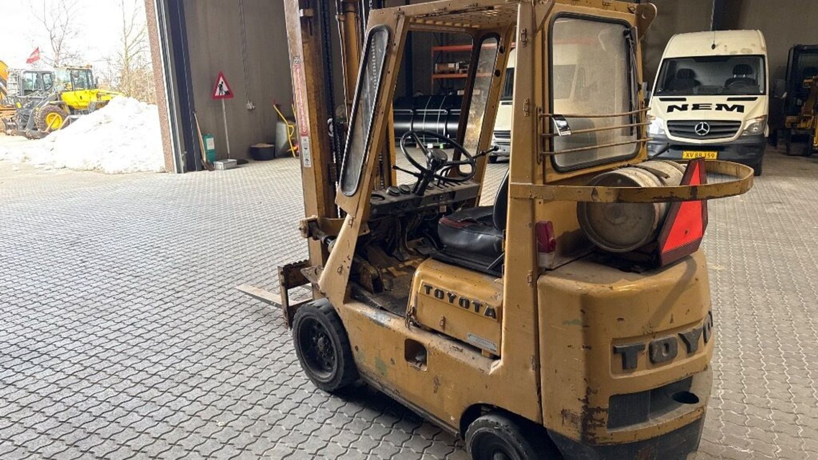 Frontstapler des Typs Toyota 42-3 FGC 25, Gebrauchtmaschine in Rødovre (Bild 4)