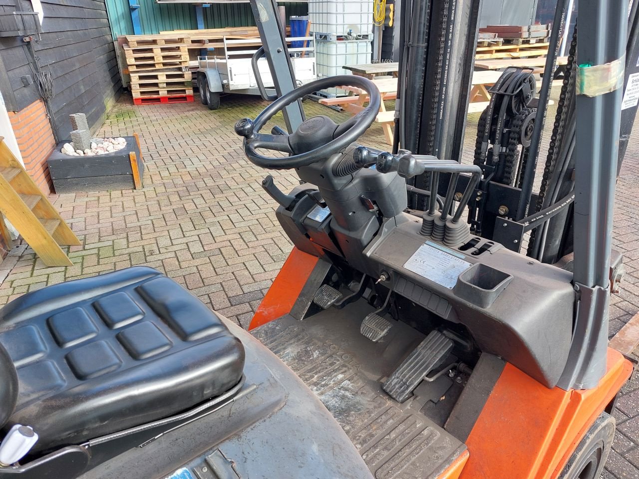 Frontstapler typu Toyota 42-7FGF25 triplex sideshift, Gebrauchtmaschine w Harskamp (Zdjęcie 11)