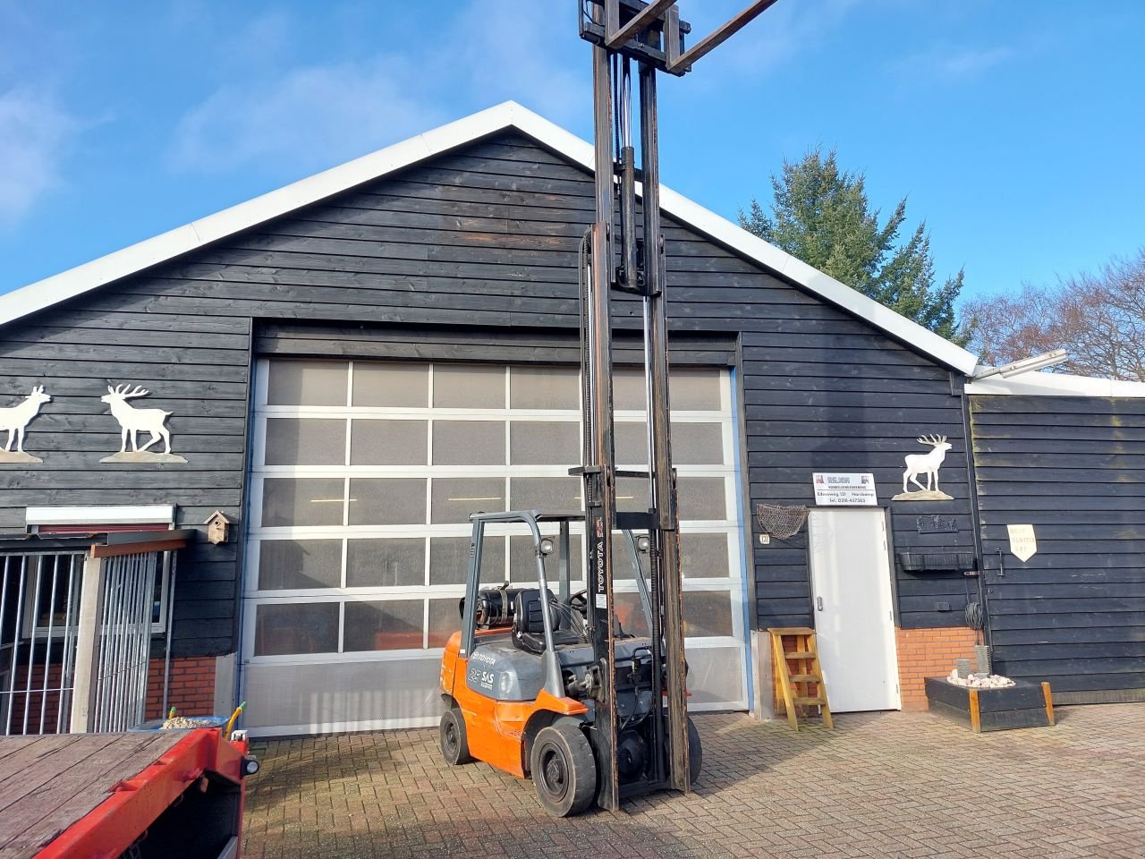 Frontstapler typu Toyota 42-7FGF25 triplex sideshift, Gebrauchtmaschine w Harskamp (Zdjęcie 8)