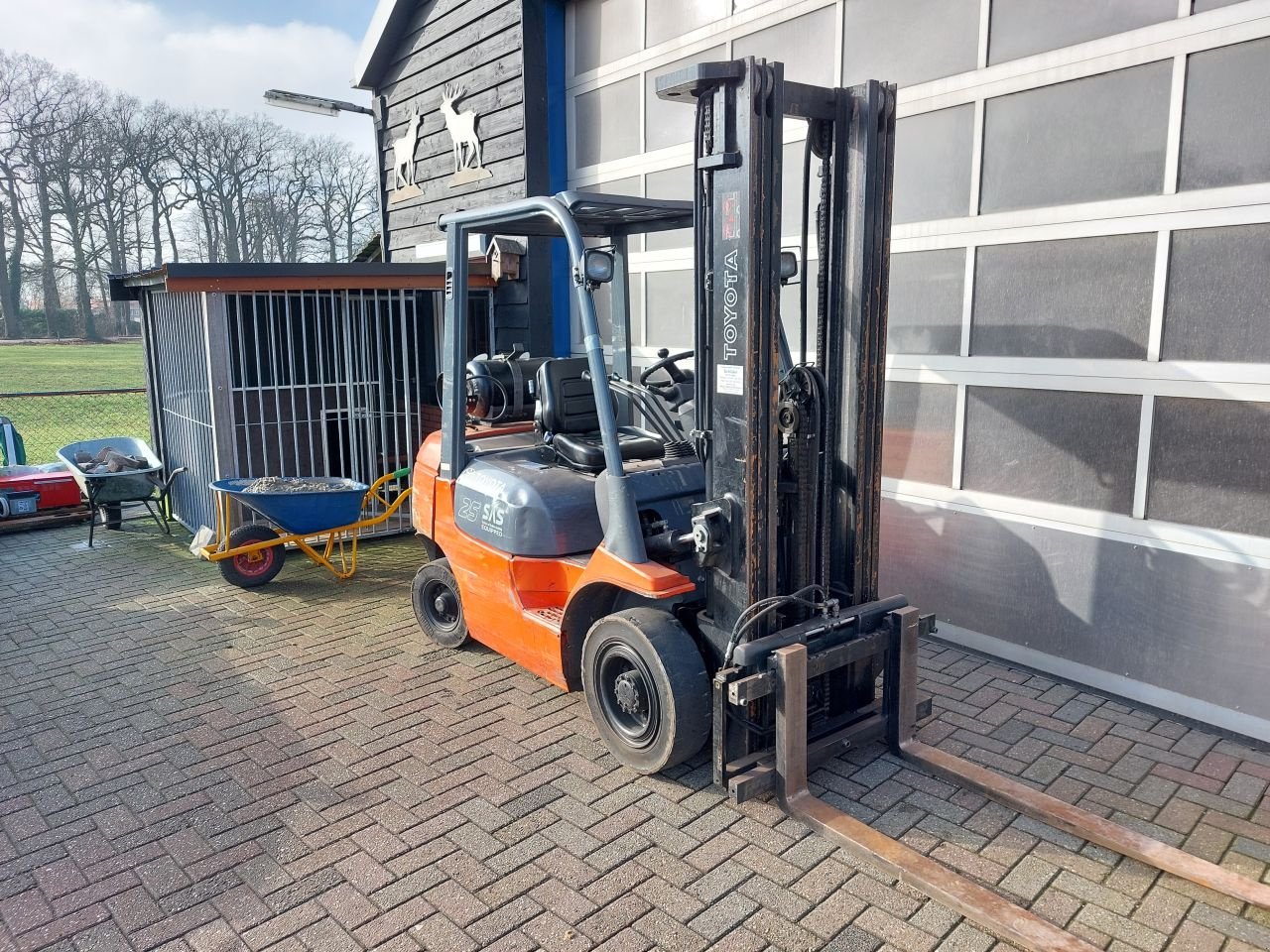 Frontstapler typu Toyota 42-7FGF25 triplex sideshift, Gebrauchtmaschine w Harskamp (Zdjęcie 5)