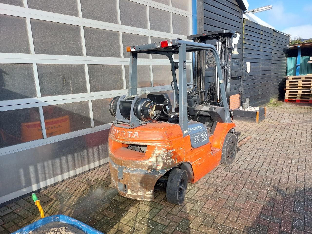 Frontstapler typu Toyota 42-7FGF25 triplex sideshift, Gebrauchtmaschine w Harskamp (Zdjęcie 7)