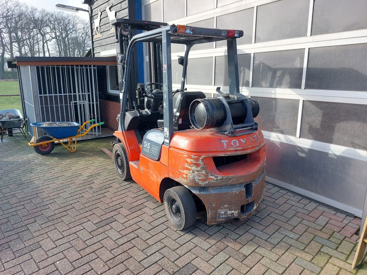 Frontstapler typu Toyota 42-7FGF25 triplex sideshift, Gebrauchtmaschine w Harskamp (Zdjęcie 3)