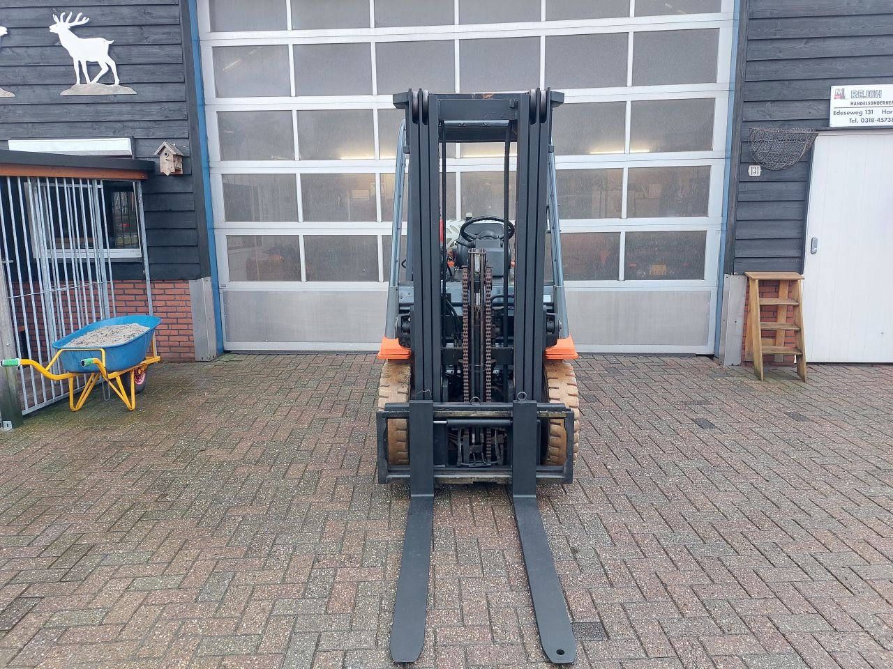 Frontstapler del tipo Toyota 42-FGF25 3 delige mast sideshift, Gebrauchtmaschine In Harskamp (Immagine 8)