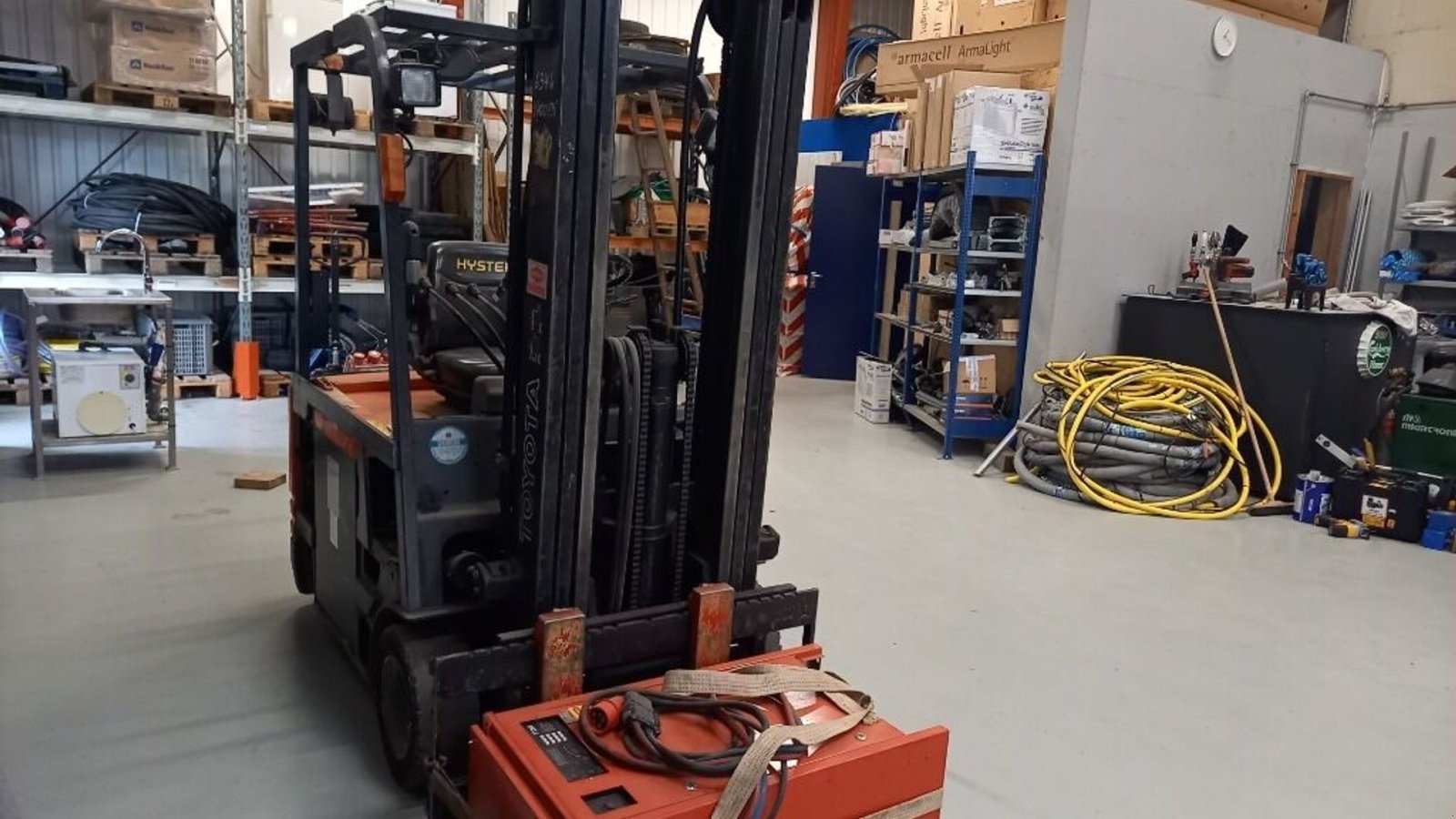 Frontstapler of the type Toyota 5FBE15 Elektrisk, Gebrauchtmaschine in Rødovre (Picture 3)