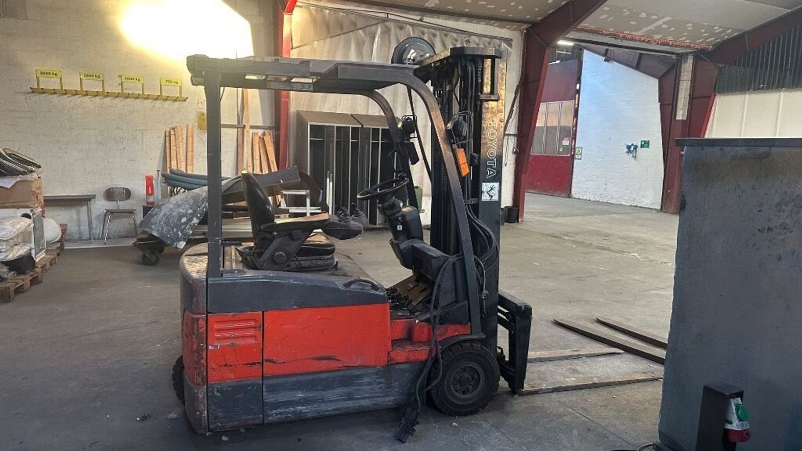 Frontstapler tipa Toyota 7FBEF16 1,5 tons trehjul, Gebrauchtmaschine u Rødovre (Slika 2)