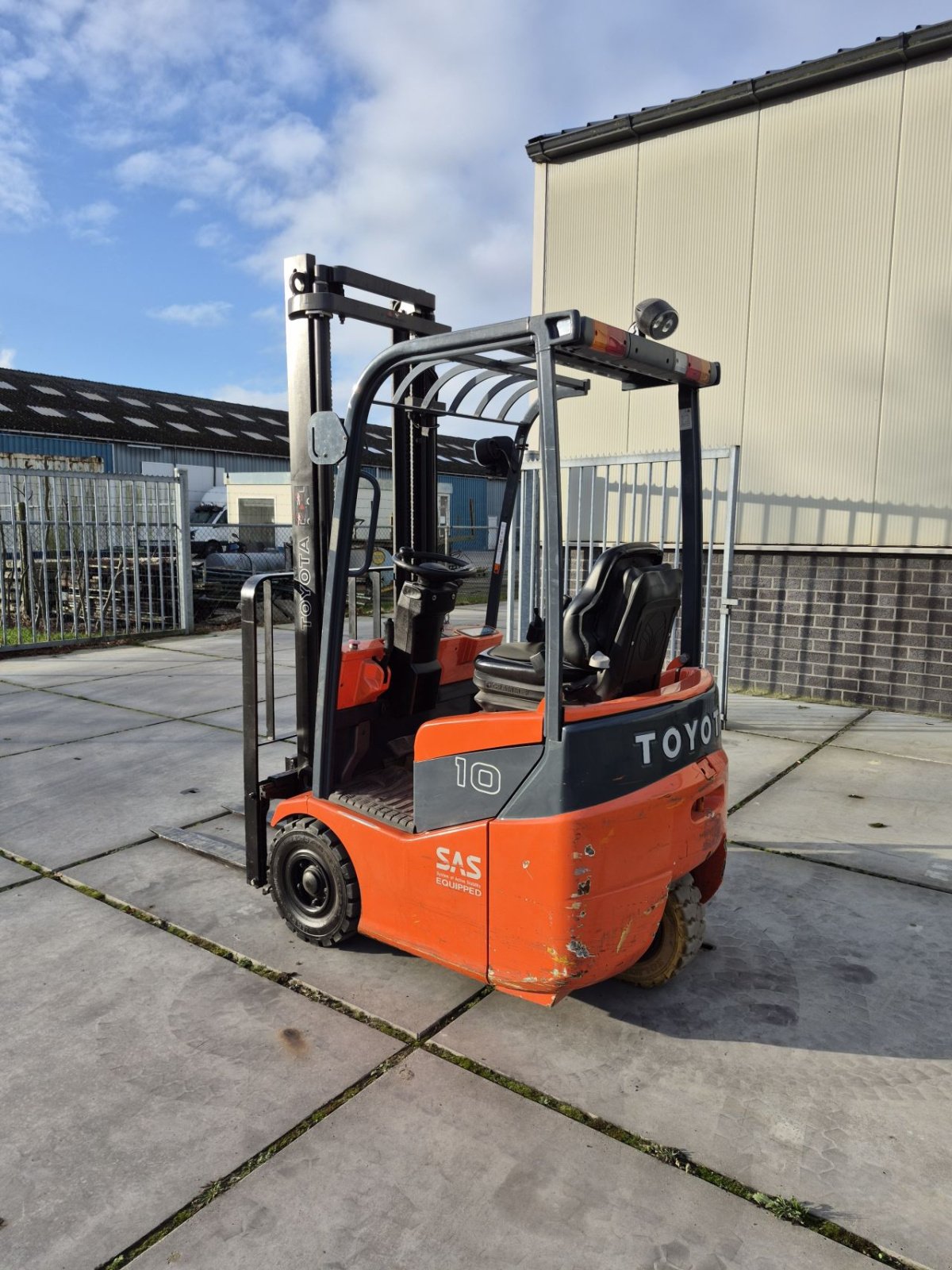 Frontstapler typu Toyota 7FBEST10, Gebrauchtmaschine w Biddinghuizen (Zdjęcie 3)