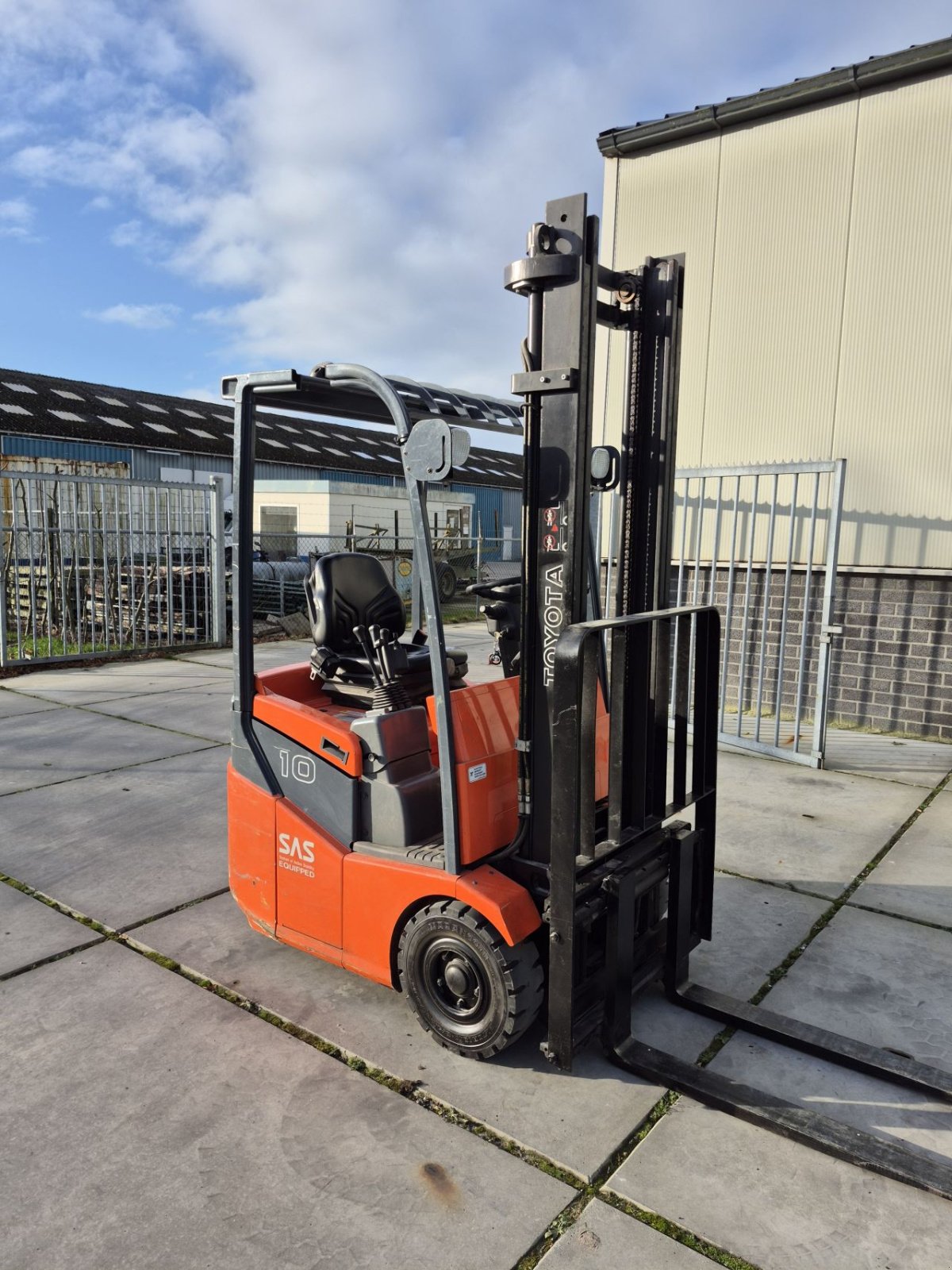 Frontstapler typu Toyota 7FBEST10, Gebrauchtmaschine w Biddinghuizen (Zdjęcie 2)